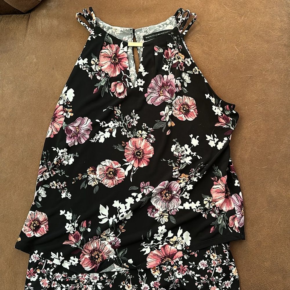 COPY - WHBM floral top M